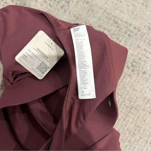 Women’s Fabletics Oasis Twist Sports Bra Size Small/6 Moonlight Mauve - Picture 12 of 14